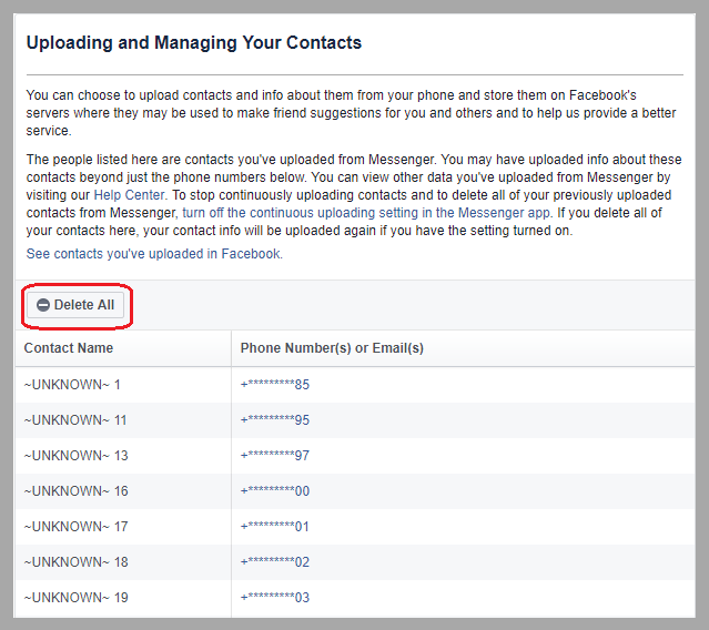 يقوم تطبيق فايسبوك ماسنجر بإظهار مجموعة من الأشخاص الغير الموجودين في قائمة أصدقائنا إليك طريقة حذفهم Image2