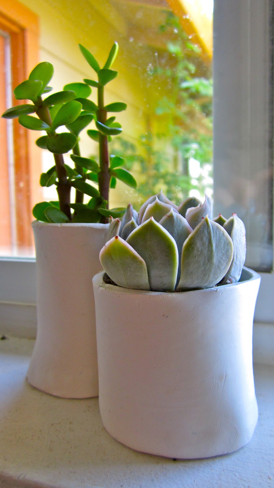 Crafternoon Delight Mini Clay Succulent Pots