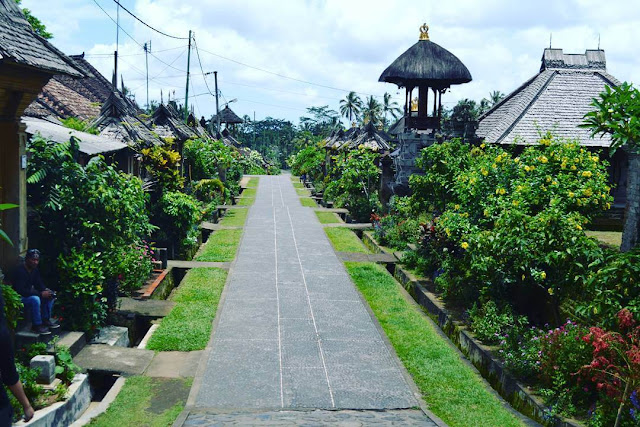 desa panglipuran foto desa panglipuran