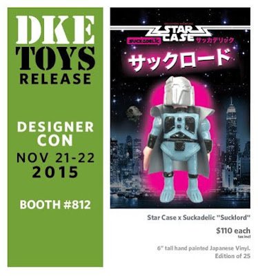 Designer Con 2015 Exclusive Suckadelic x Star Case Bootleg Star Wars Vinyl Figures - Sucklord