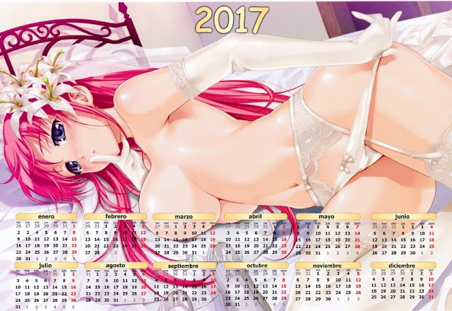 calendario ecchi 2017