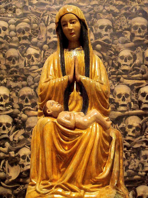 Nossa Senhora na capela dos mártires, igreja de Santa Caterina a Formiello, Otranto