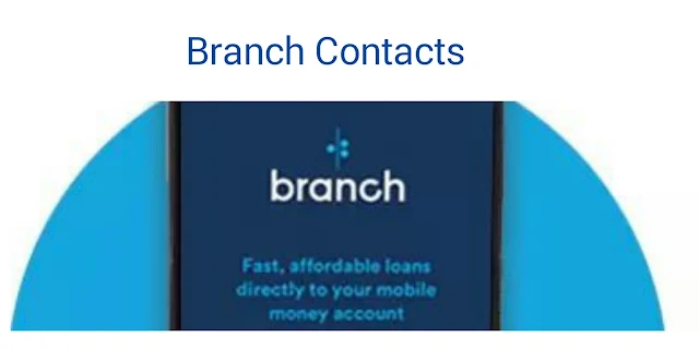 Branch international loan app contacts in kenya