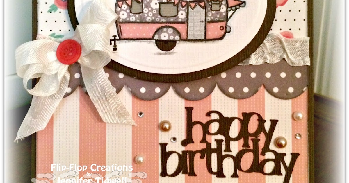 happy camper flip flops