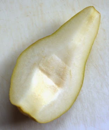 Bartlett pear slice