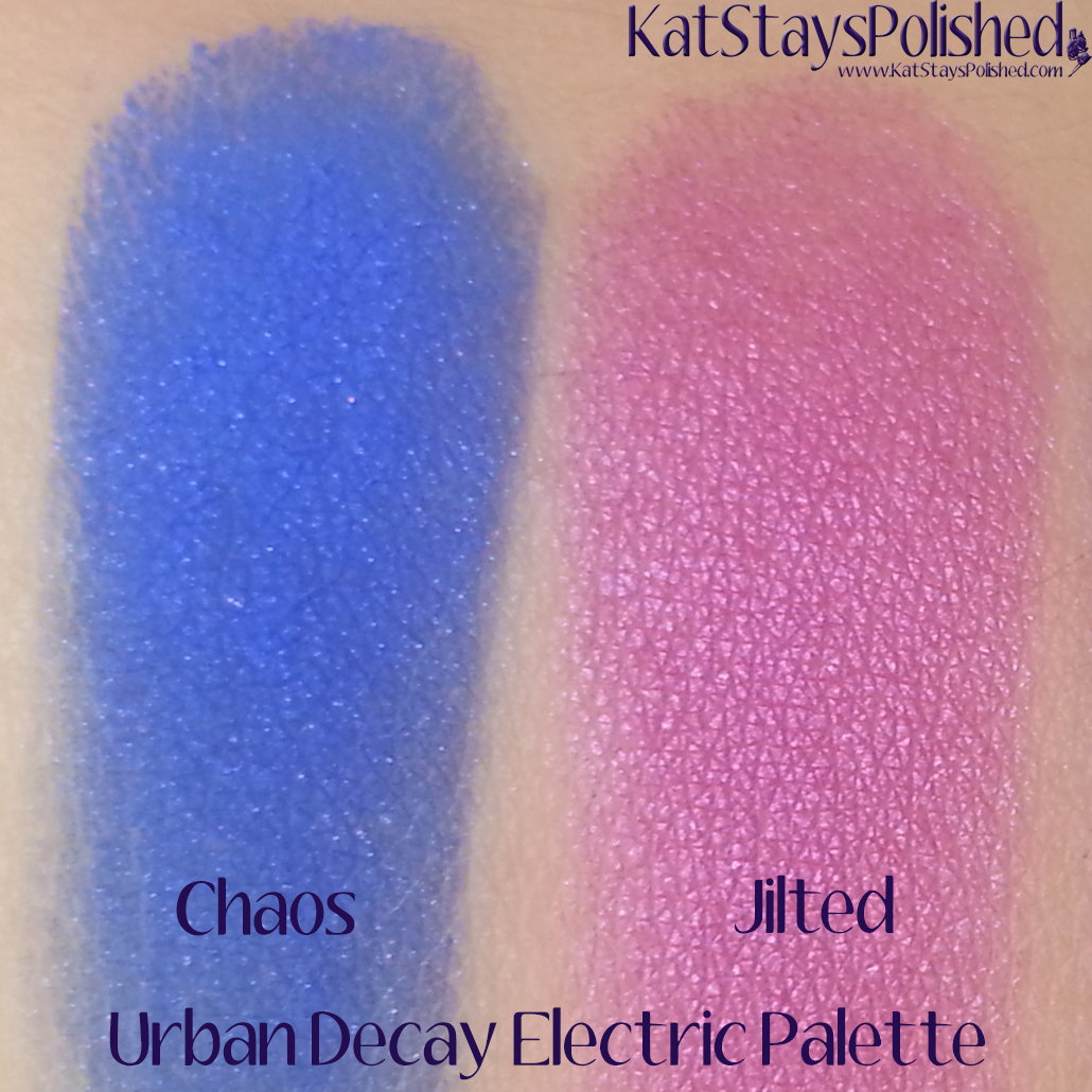 Urban Decay Electric Palette - Chaos and Jilted | Kat Stays Polished