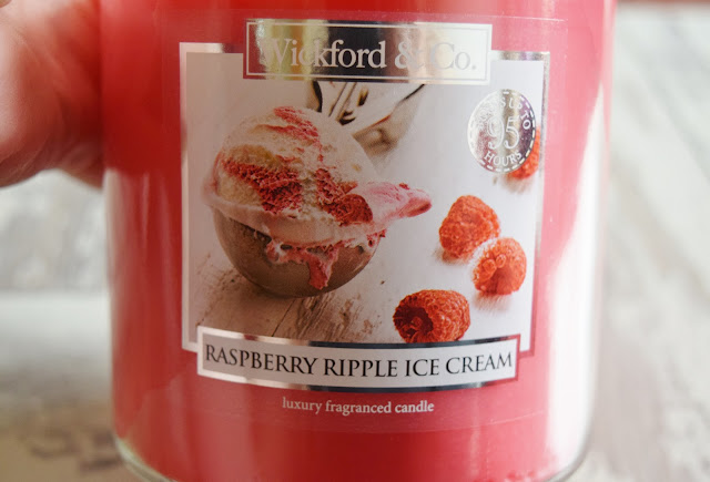 Wickford & Co Raspberry Ripple Ice Cream jar