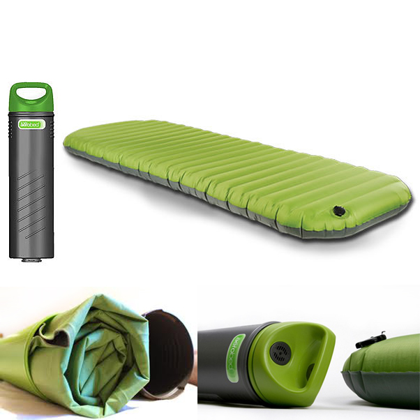Survive the Elements Aerobed Pakmat Airbed & Pump