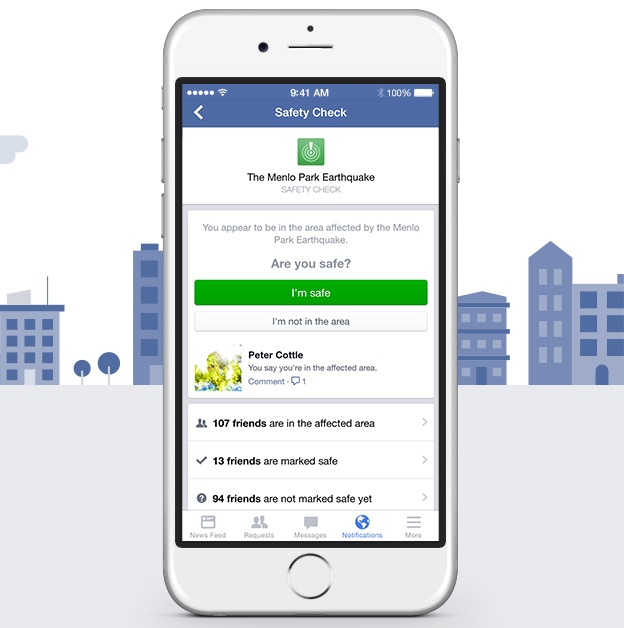 How Facebook Safety Check helps in an Emergency Questechie