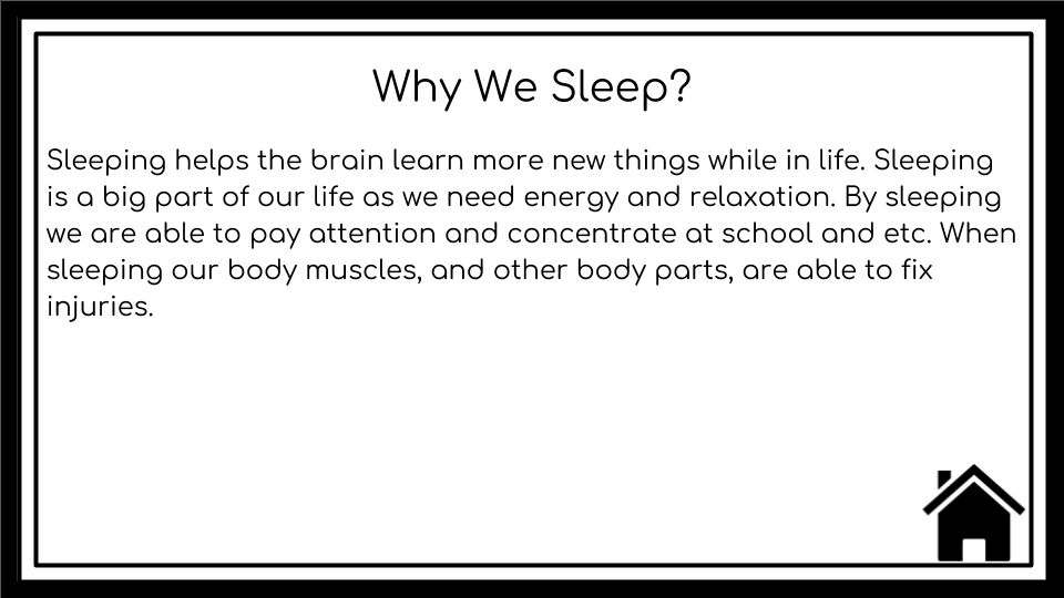 Sanujan Why Do We Need To Sleep?