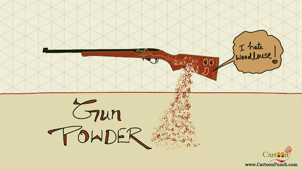 Gunpowder of gun