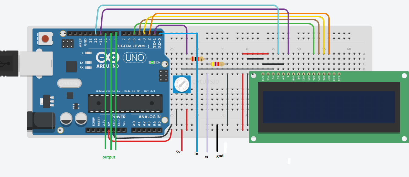 Bluetooth Interfacing with Arduino UNO and LCD