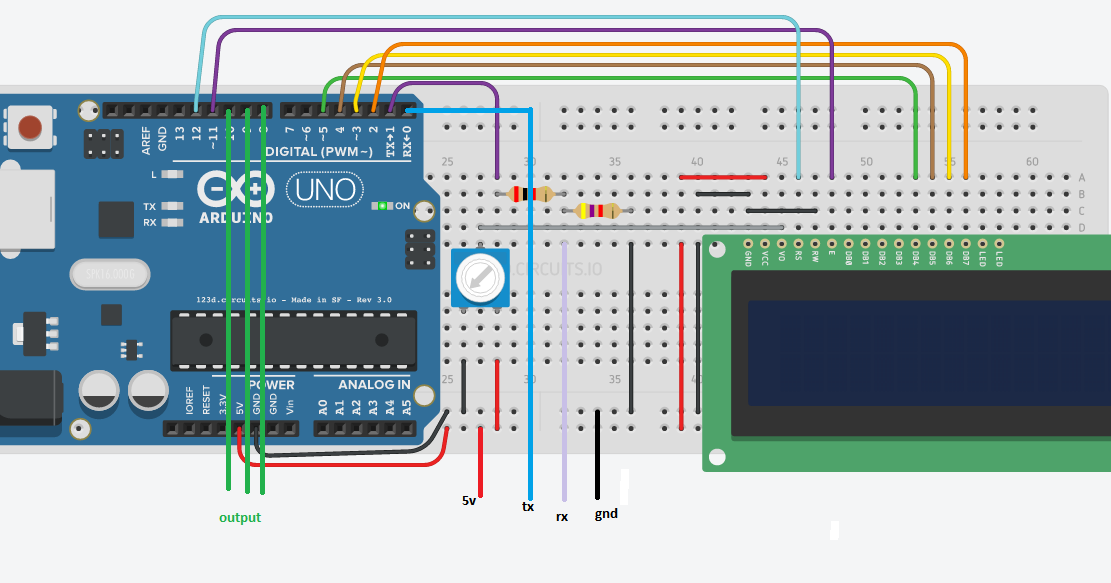 Bluetooth Interfacing with Arduino UNO and LCD
