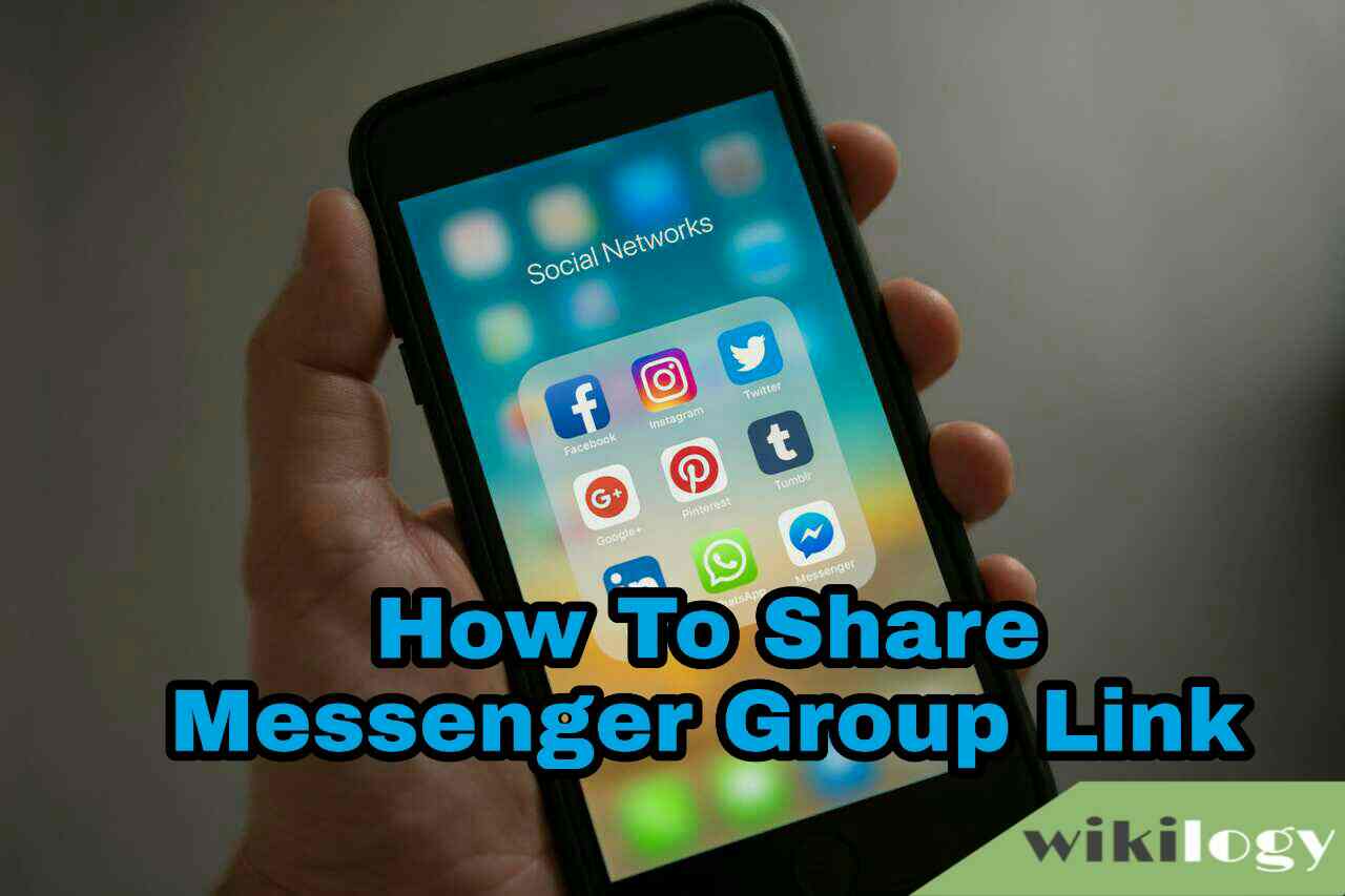 How to share get messenger group link