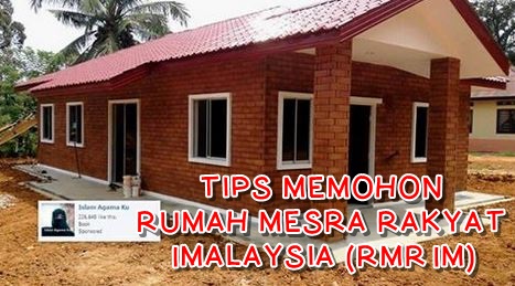 Tips Memohon Rumah Mesra Rakyat 1Malaysia (RMR1M)  Chegu 