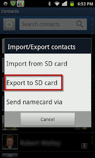 Android on the Half Shell: Taming Your Android Contacts