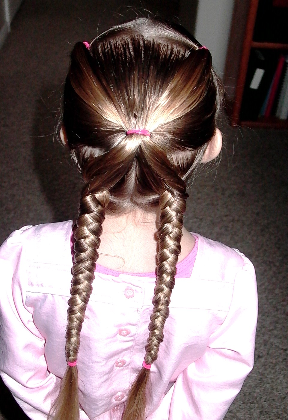 Shaunell s Hair Little Girl s Hairstyles X Braid Hairdo 7 10 Min