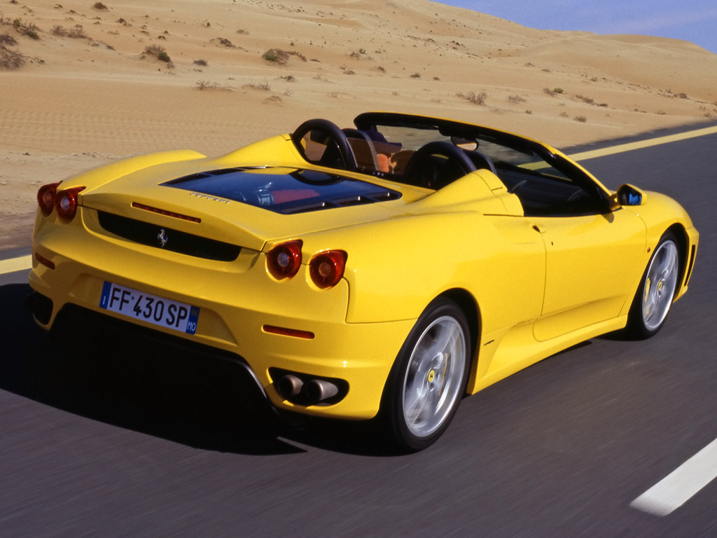 Dream Car Ferrari F430 Spider Yellow