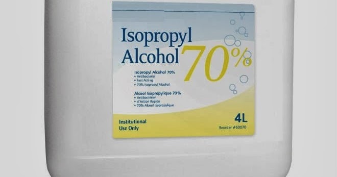 IPA 70% ALCOOL ISOPROPYLIQUE 4L - Sani Express inc.