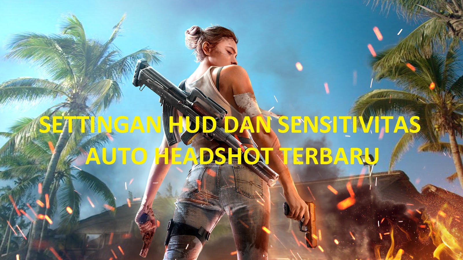 Settingan Hud dan Sensivitas Free  Fire  Auto Headshot  