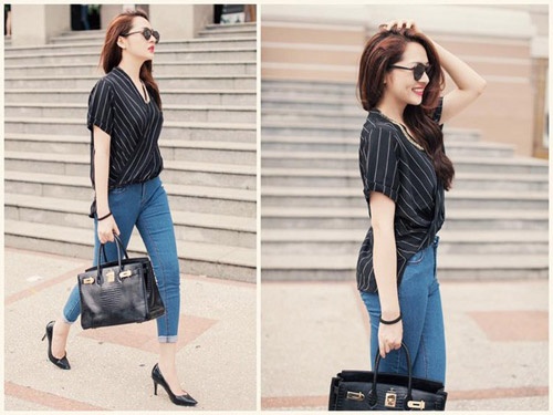 Bạn đã biết cách mặc áo sơ mi đẹp như sao Việt? ảnh 8