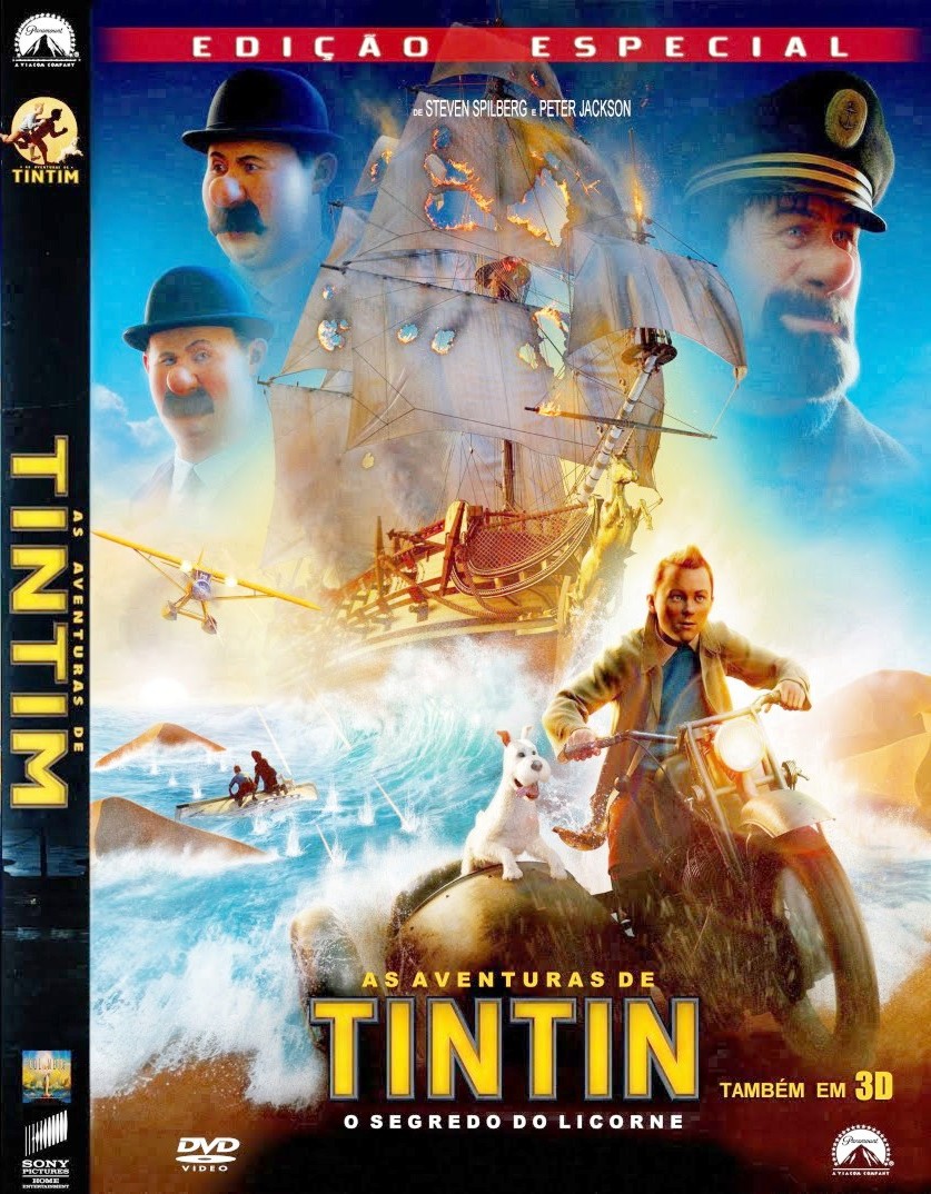 Barattainfantil As aventuras de Tintin O Segredo do Licorne Vol.02 Barattainfantil As aventuras de Tintin O Segredo do Licorne Vol.02