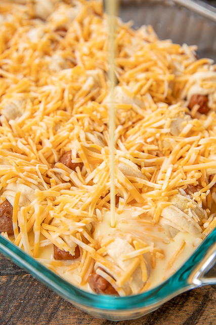 Pigs in a Blanket Breakfast Casserole - seriously the BEST!!! Crescent rolls, dijon mustard, lit'l smokies, cheese, eggs and milk. SO simple and SOOO delicious! Great for breakfast, brunch, lunch, dinner and tailgating! I mean, nothing says football food like pigs in a blanket. Everyone LOVED this easy breakfast casserole. They cleaned their plate and asked for seconds. Success!!! #breakfast #casserole #pigsinablanket #breakfastcasserole Pigs in a Blanket Breakfast Casserole - seriously the BEST!!! Crescent rolls, dijon mustard, lit'l smokies, cheese, eggs and milk. SO simple and SOOO delicious! Great for breakfast, brunch, lunch, dinner and tailgating! I mean, nothing says football food like pigs in a blanket. Everyone LOVED this easy breakfast casserole. They cleaned their plate and asked for seconds. Success!!! #breakfast #casserole #pigsinablanket #breakfastcasserole