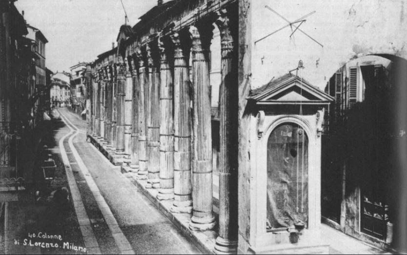 calzolari 1880 le colonne san lorenzo colonne milano calzolari