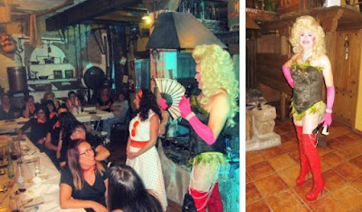 Espectáculo drag queen para despedida en Arenas de San Pedro. Avila. Espectáculo drag queen Gabrielle. Despedida en Arenas de San Pedro. Avila.