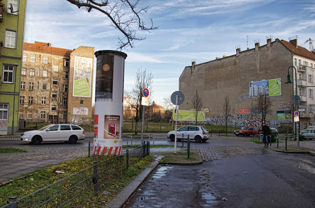 Baustelle AXIS, Eigentumswohnungen, Pettenkoferstraße / Bänschstraße, 10247 Berlin, 07.01.2014