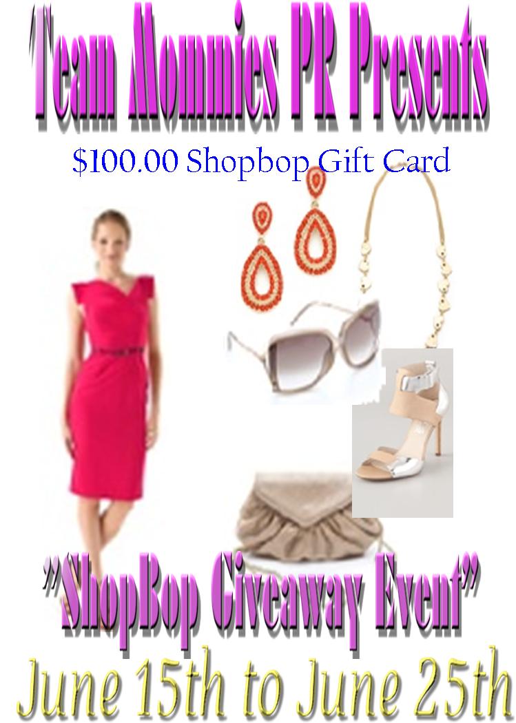 $100.00 ShopBop Give Card Giveaway