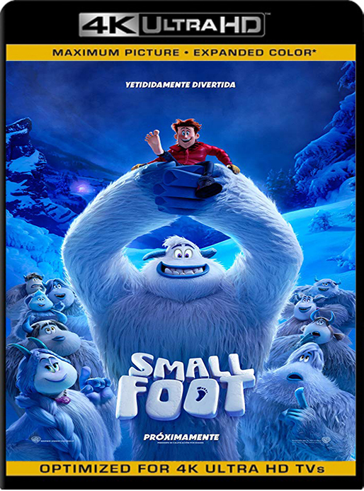 SmallFoot (2018)  [4K UHD]  Latino [GoogleDrive] MacacoupHD