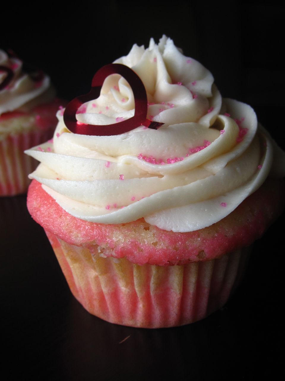 Goddess of Baking: Valentine's Day Vanilla Cupcakes with Vanilla ...