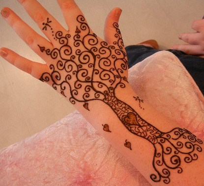 Tatuagem de henna Tatuagem de henna
