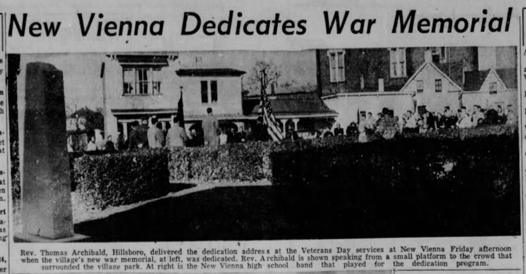 New Vienna Ohio Memories