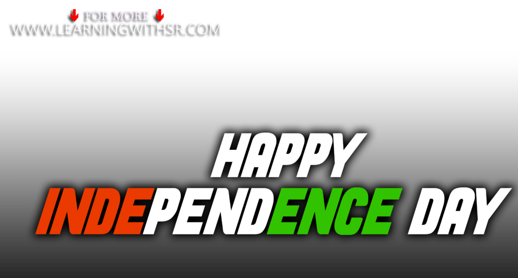 15 August png download picsart ,Happy independence day text png download  2019 - LEARNINGWITHSR