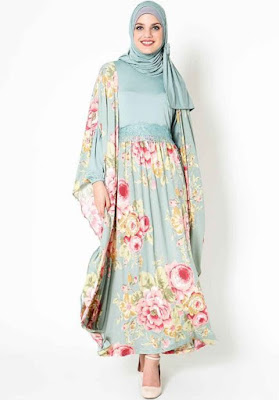 Model Baju Batik Kombinasi Sifon untuk pesta Model Baju Batik Kombinasi Sifon untuk pesta