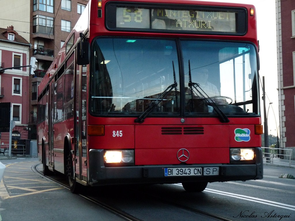 Autobuses de Bizkaia Hispano VOV II de Bilbobus