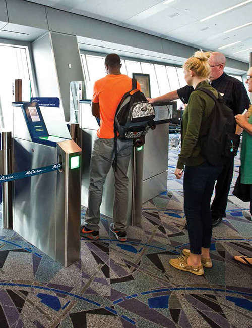 Systems A & D and Agile Methods Self Boarding Gates at Airports
