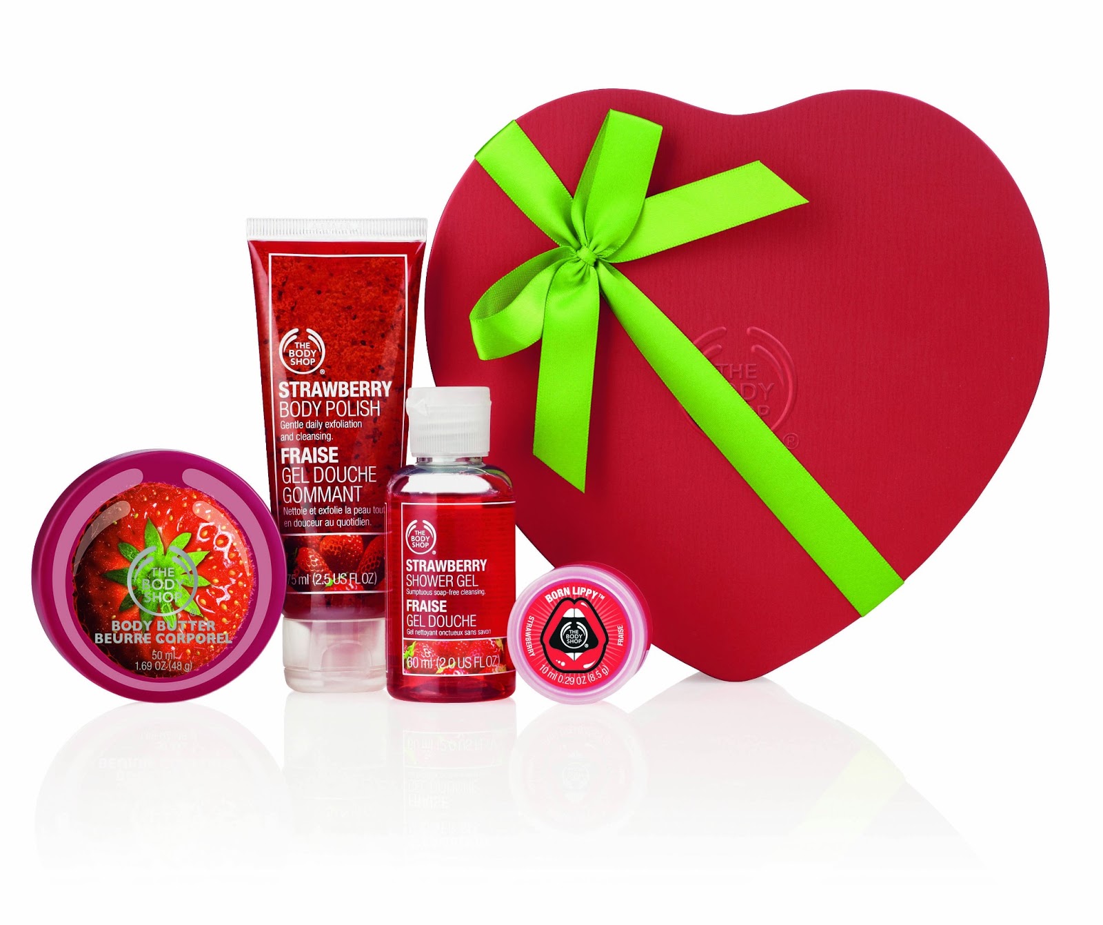 NaseekaB. All things beauty. Happy Valentine's Day from The Body Shop
