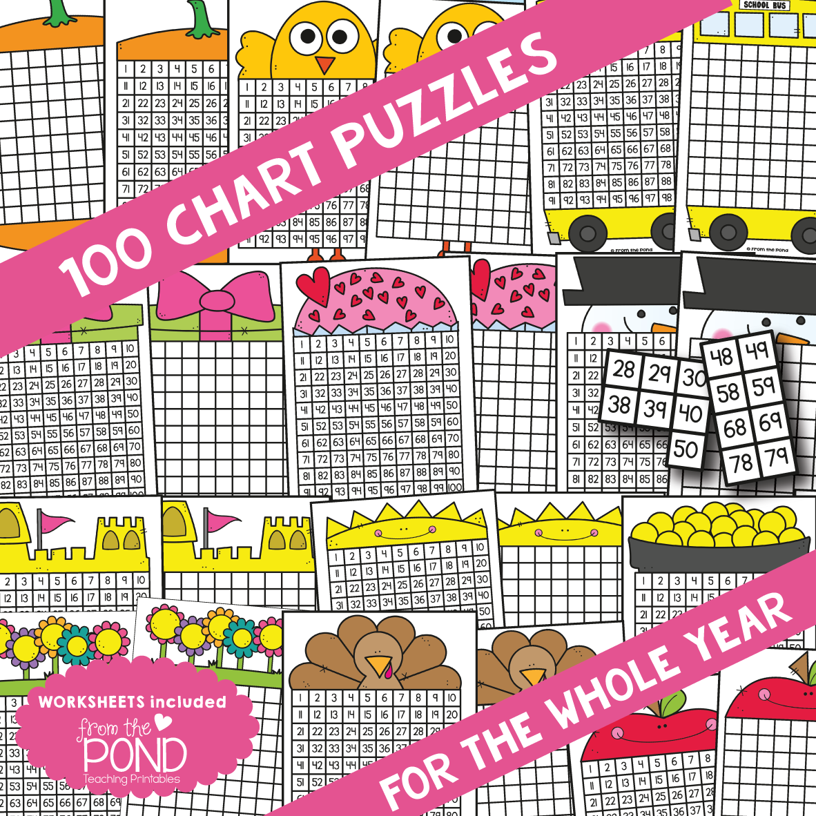 100 Chart Math Activities