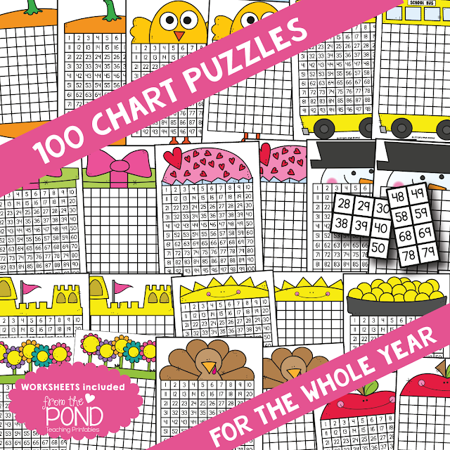 Activities for Hundreds Chart | From the Pond