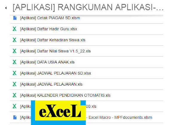 Download Gratis 37 Aplikasi Excel Untuk SD SMP SMA SMK MA MTS dan MI Download Gratis 37 Aplikasi Excel Untuk SD SMP SMA SMK MA MTS dan MI