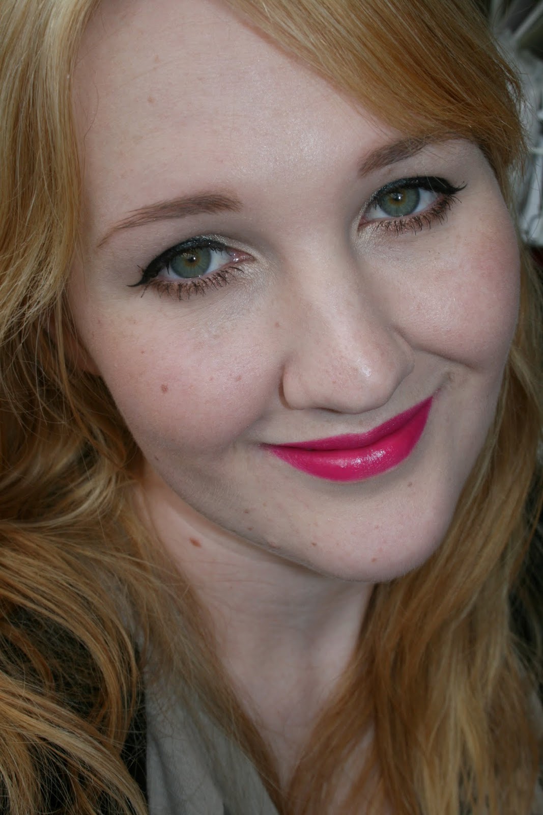 Lime Crime Centrifuchsia Lipstick Swatch