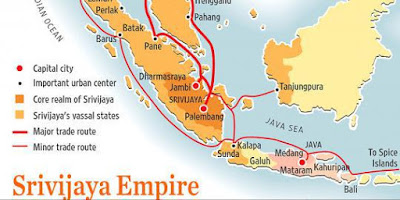 wilayah persebaran kerajaan sriwijaya di indonesia