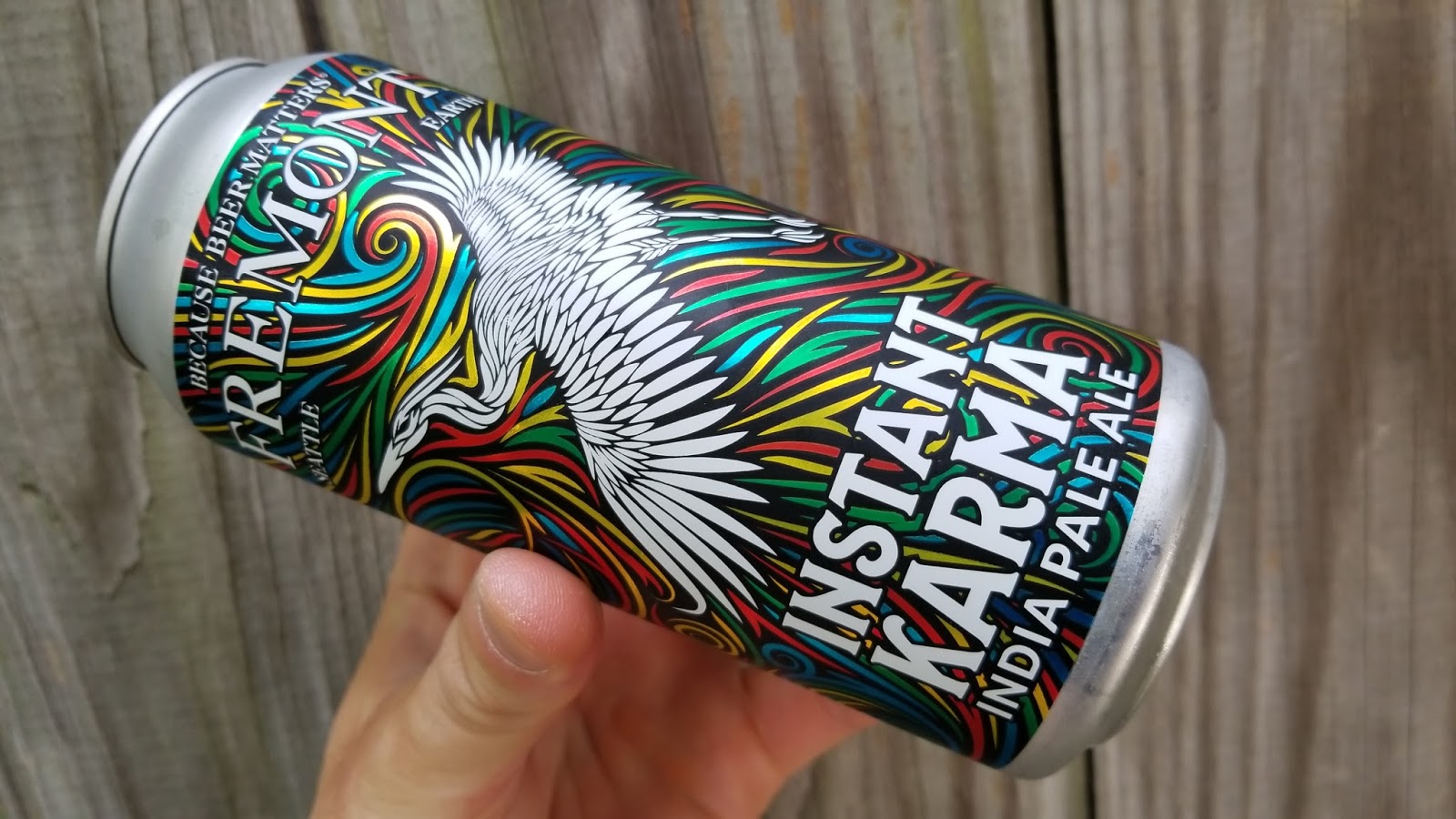 Sip and Puff Fremont Brewing Co. "Instant Karma" India pale ale
