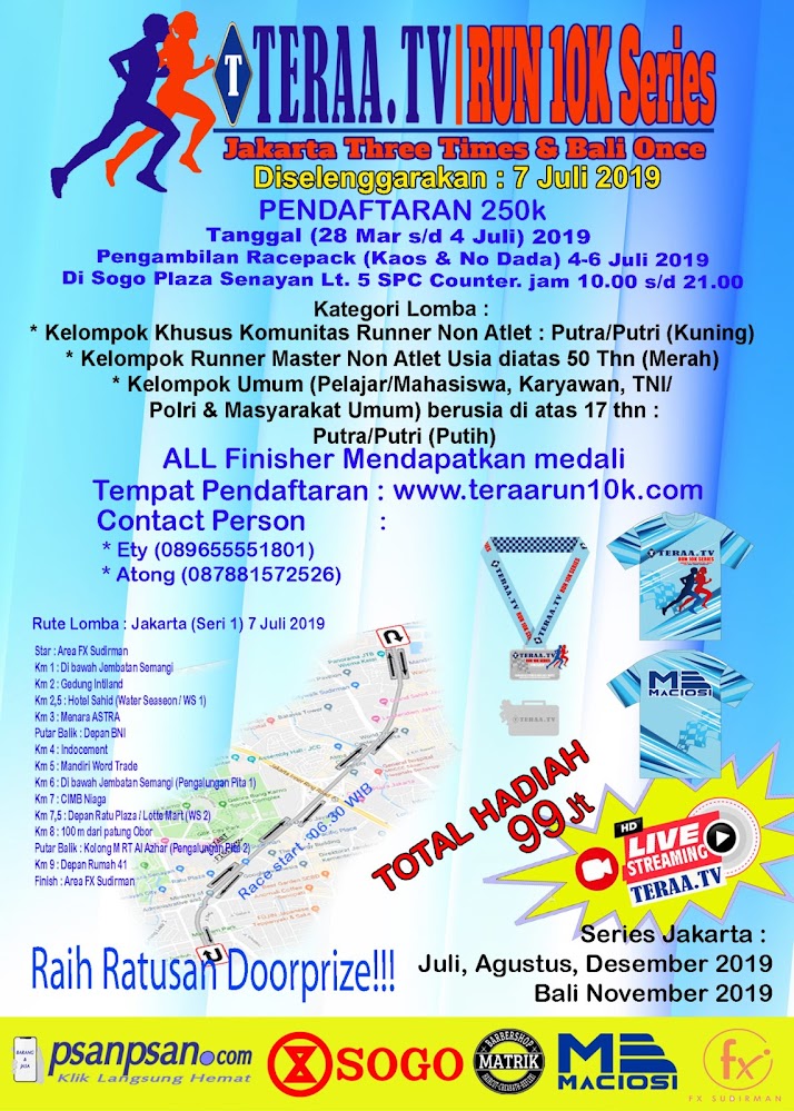 Teraa Run 10K Series • 2019 Teraa Run 10K Series • 2019