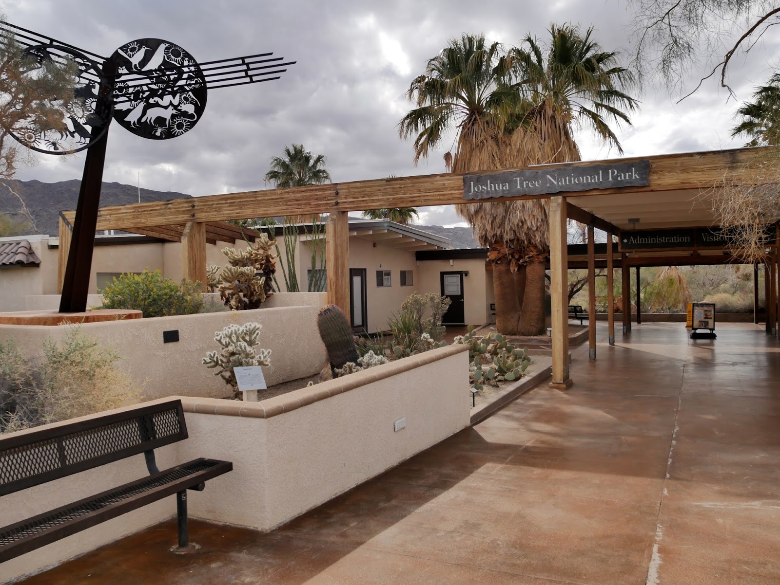 American Travel Journal Oasis Visitor Center Joshua Tree National Park