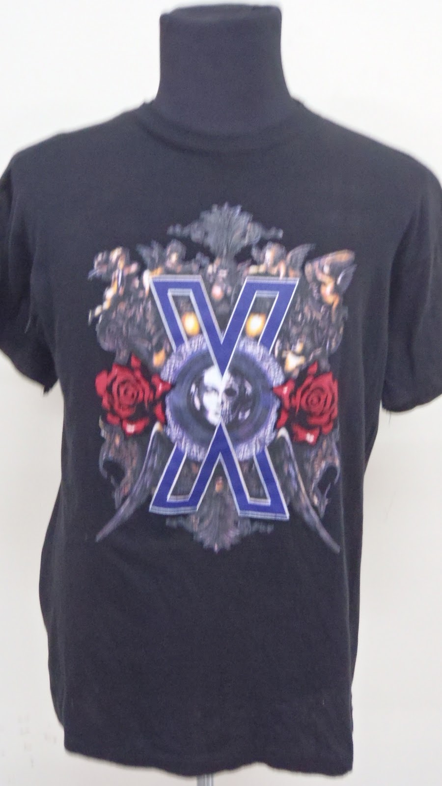 . x japan band tee shirt