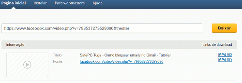 Como baixar vídeo do Facebook Download Como baixar vídeo do Facebook Download